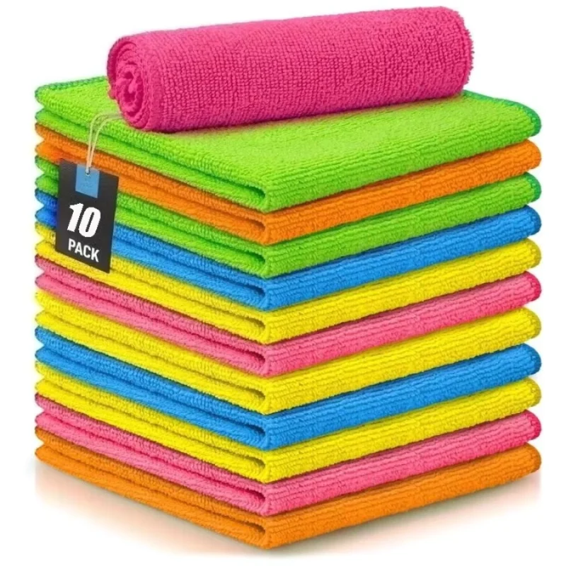 Lint-Free Microfiber Cleaning Cloth Set