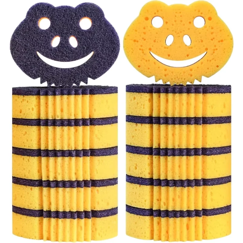 Dual-Sided Cleaning Sponge Set