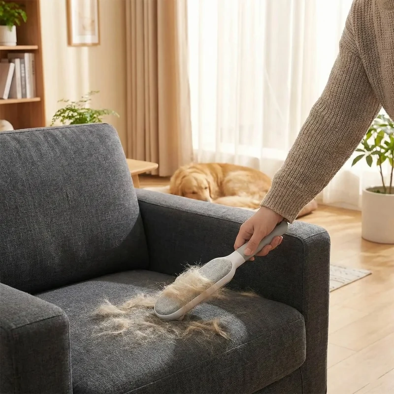 Double-Sided Reusable Pet Hair Brush