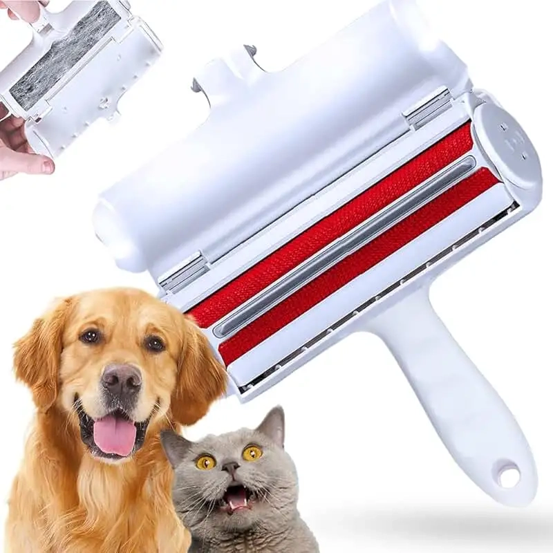 Self-Cleaning Pet Hair Roller Set
