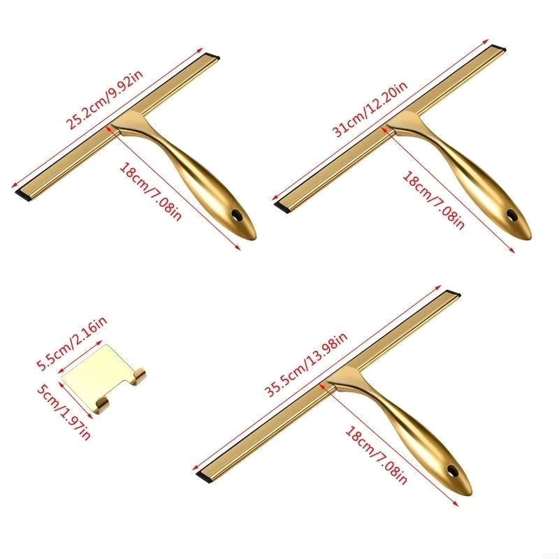 Stainless Steel Glass Squeegee