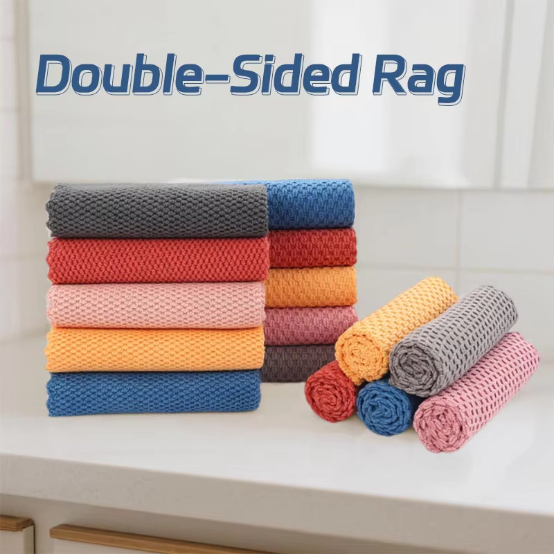 Coral Fleece Cleaning Cloth Set