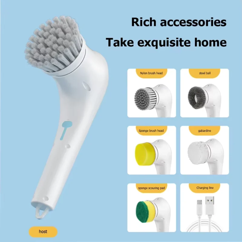5-in-1 Electric Cleaning Brush