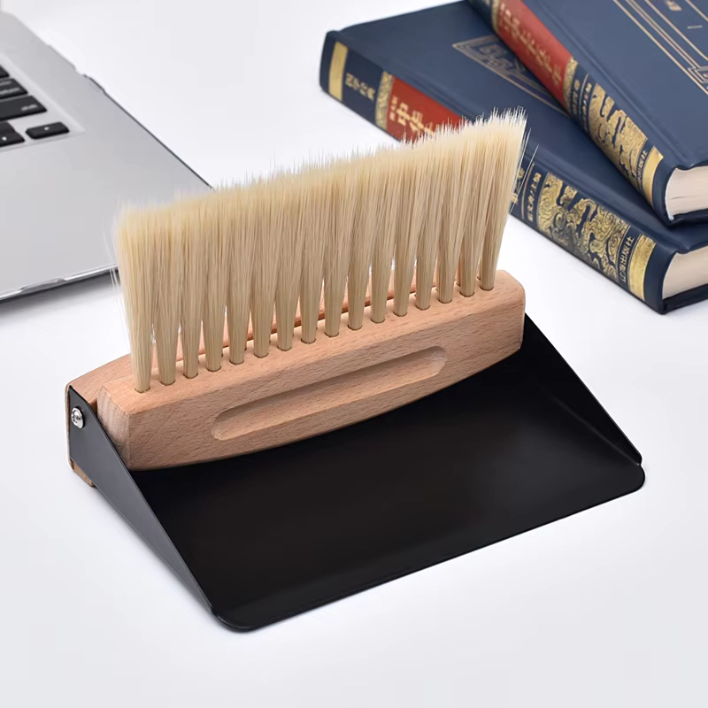 Wood Handle Mini Broom and Dustpan Set